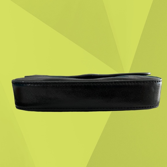 TORY BURCH new black textured leather mini bag clutch NEW TAG Mother’s Day gift - Picture 5 of 10